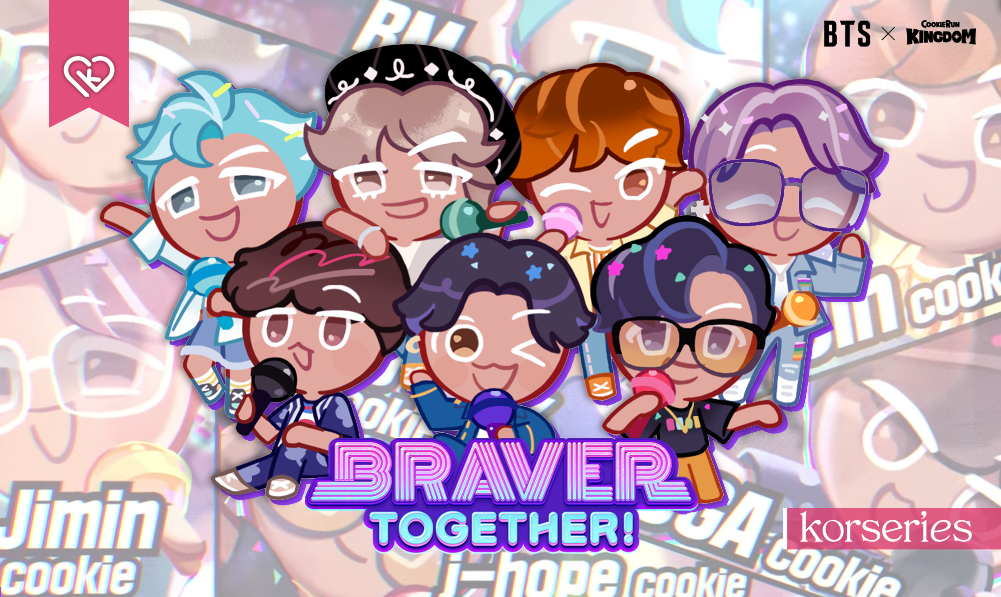 แจกฟรีคูปอง 'Braver Together' – BTS x Cookie Run: Kingdom คอลลาโบครั้งยิ่งใหญ่ จัดเต็มตั้งแต่ความสนุกไปจนถึงความน่ารัก!