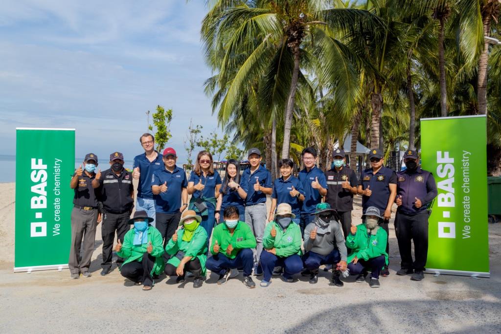 บีเอเอสเอฟ ร่วมกับเทศบาลเมืองแสนสุข จัดกิจกรรมโครงการ “BASF Beach Cleaning Challenge 2022” เป็นครั้งแรกในไทย – ผู้จัดการออนไลน์
